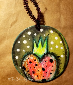 Heart & Crown ornament